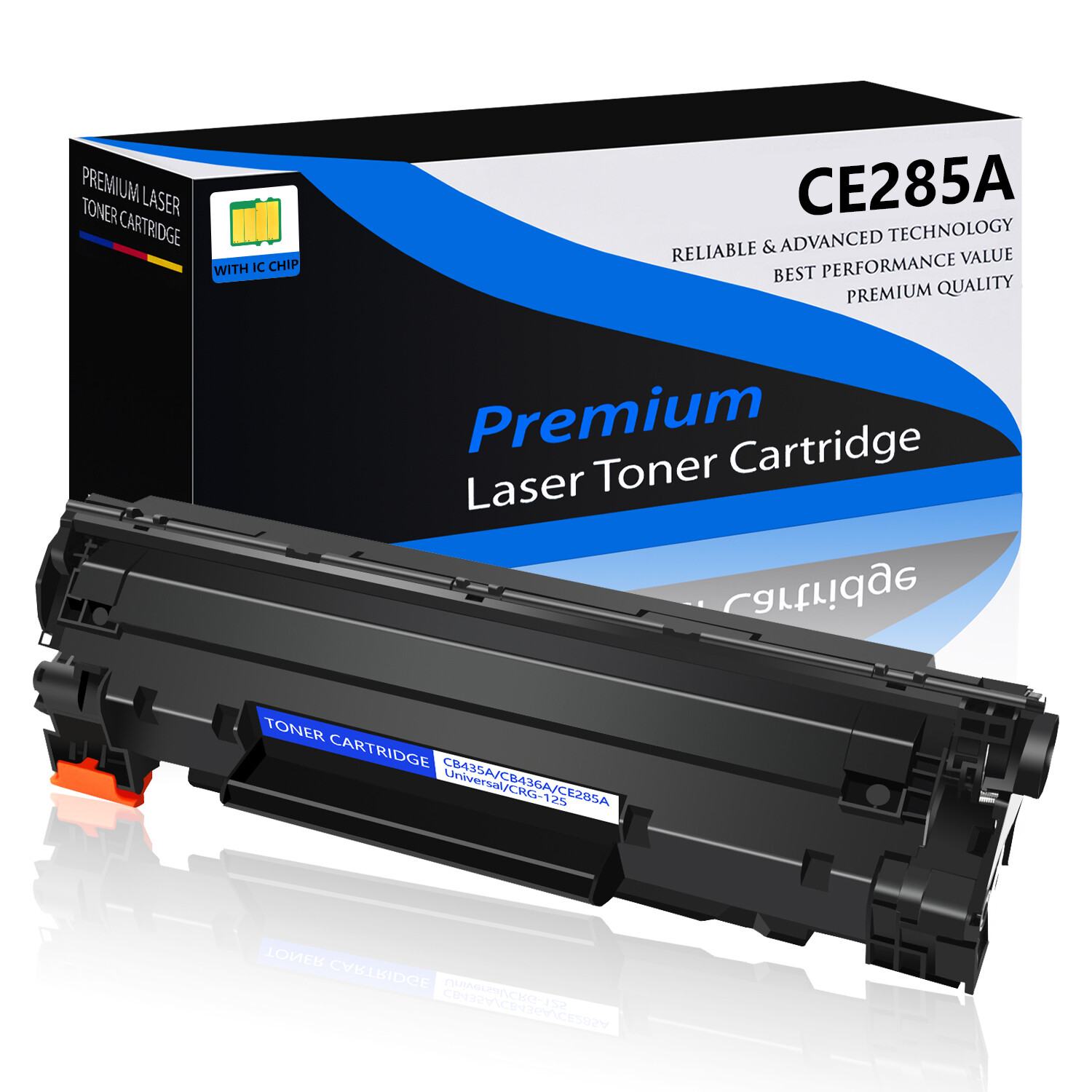 1-4PK CE285A Toner Cartridge for HP 85A Laserjet Pro M1136 M1137 P1109W Printer
