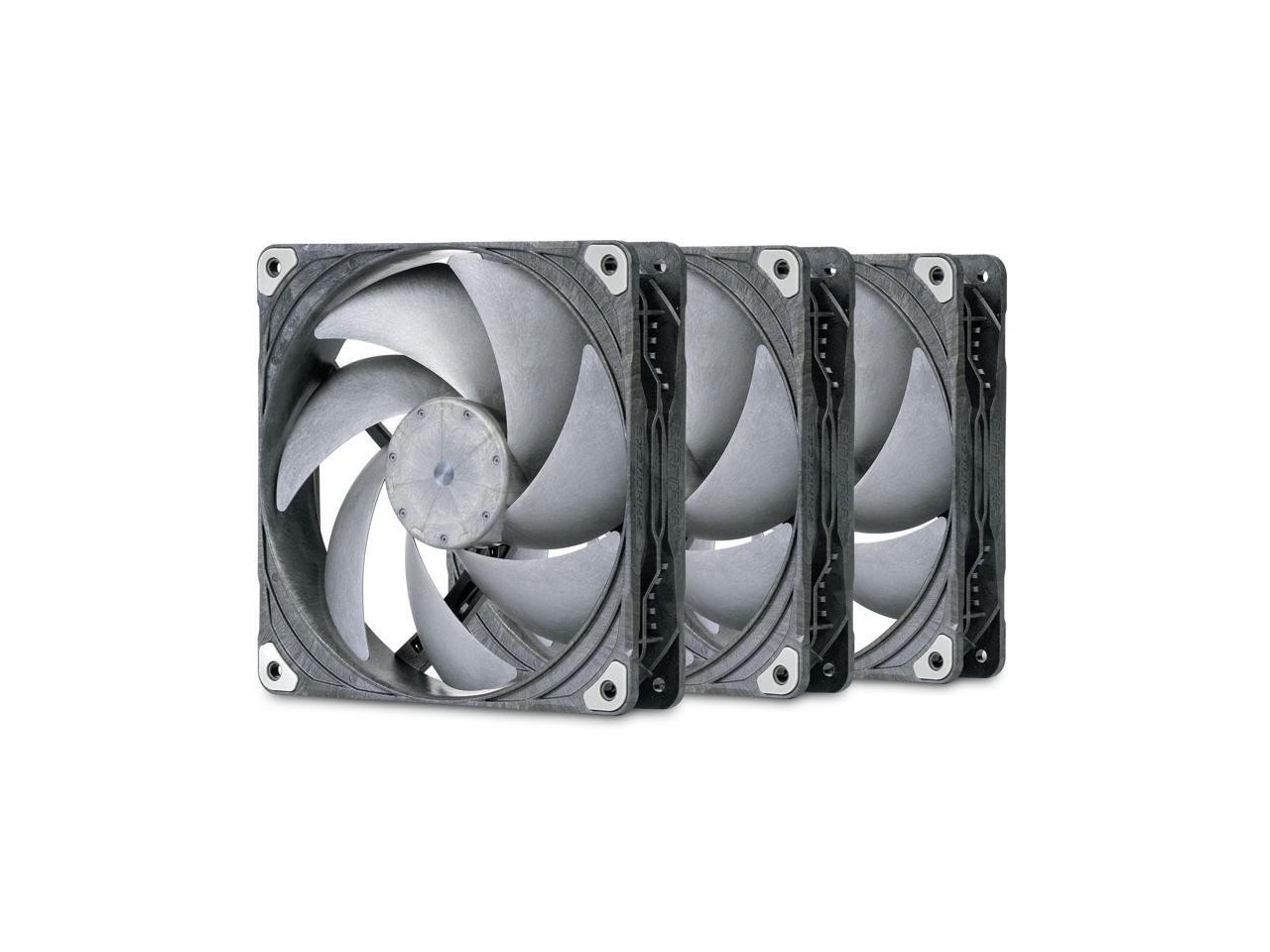 Phanteks PHF140T30 T30 140mm High Performance PWM Fan Triple Pack Black Grey