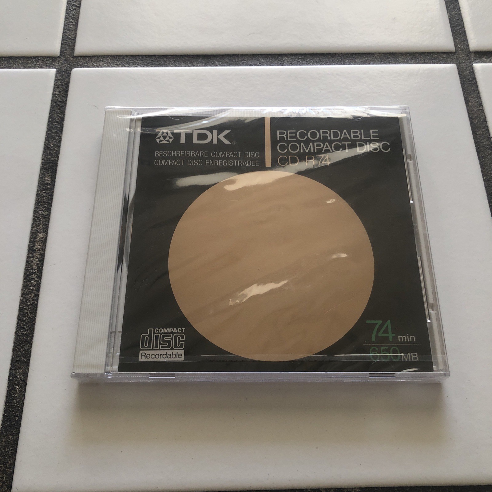 TDK CD-R74 Recordable Compact Discs 650MB 74 Min Brand New Sealed Fast Shipping