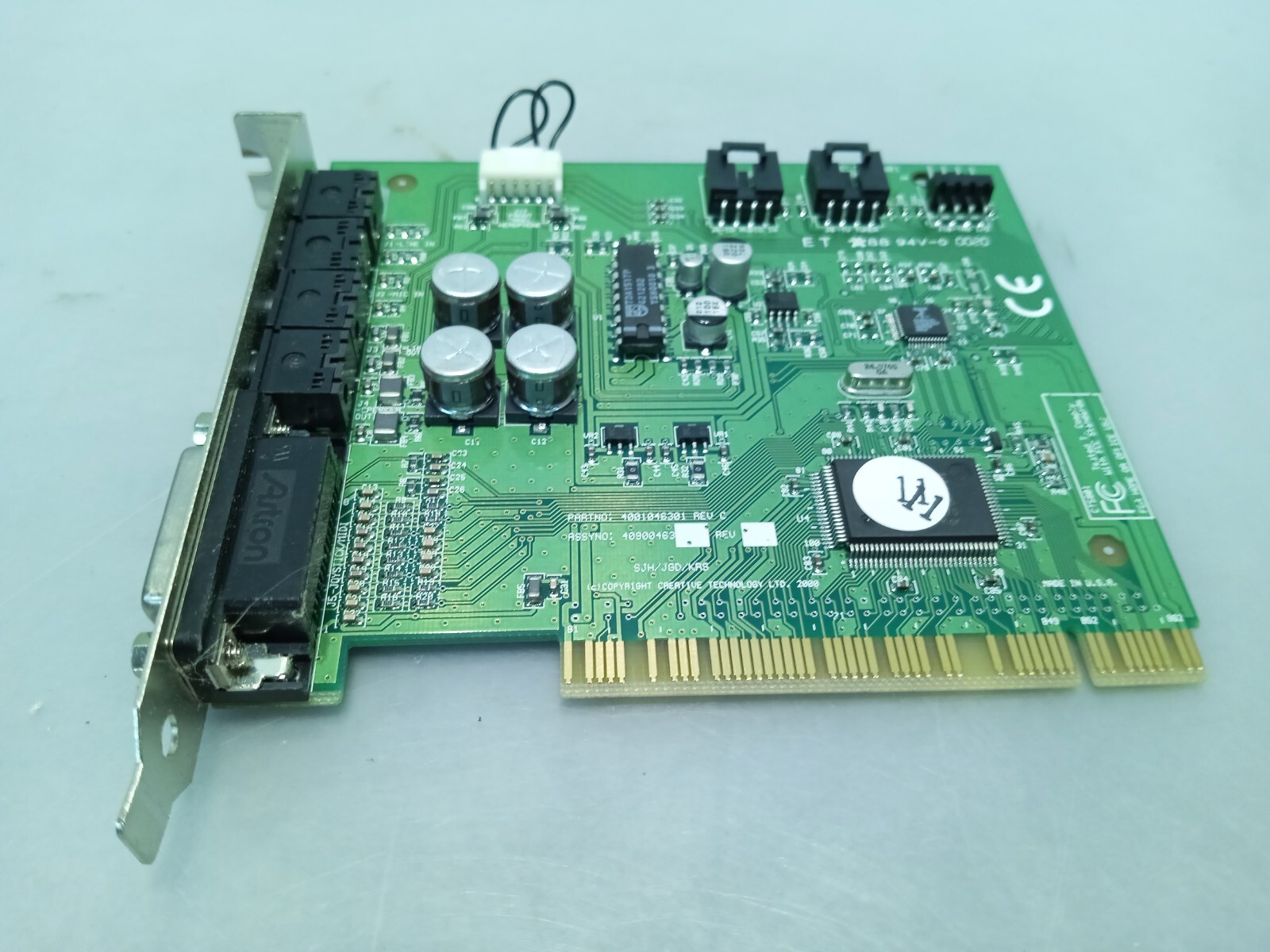 Creative Labs SB HP CT5801 REV B PCI game sound card 5185-0470 Tested