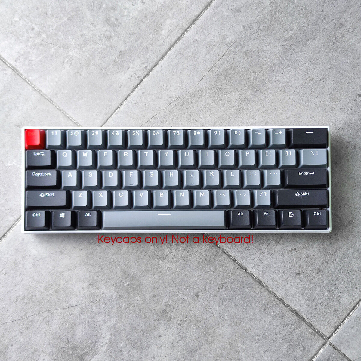 Dolch Retro PBT Doubleshot Keycap Set OEM Profile for MX Mechanical Keyboards