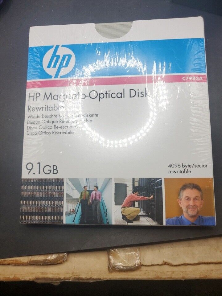 NEW and SEALED HP C7983A 9.1GB Magneto-Optical Disk Cartridge 