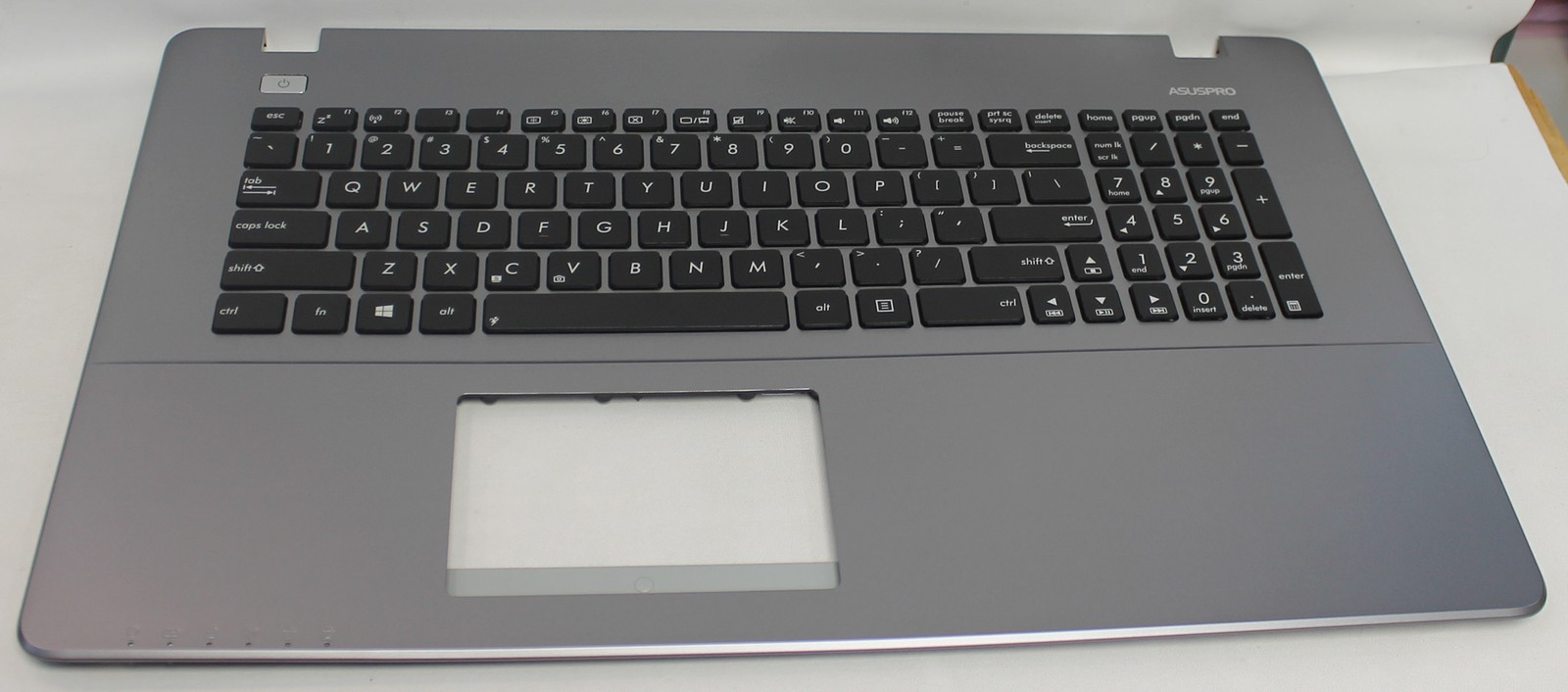90NB04A2-R31US0 Asus Palmrest Top Cover Gray Keyboard Us-English "Grade A"
