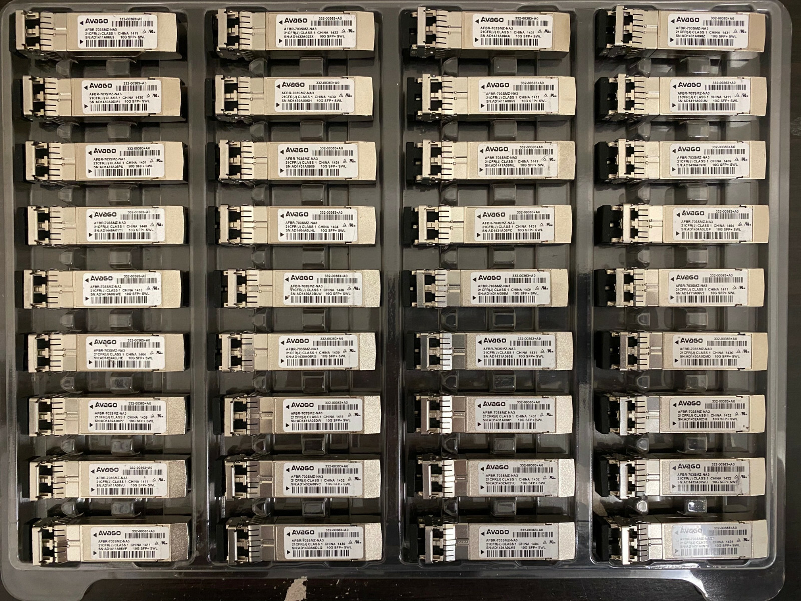 NetApp 332-00363+A0 X6599A-R6 10GB SFP+SWL 850nm for FAS8200 and FAS8020 