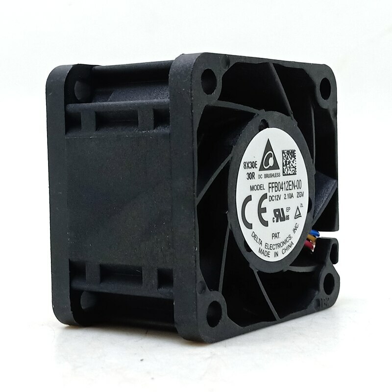 FFB0412EN-00 For Delta 4028 12V Speed Fan 4cm Computer Server Power cooling Fan