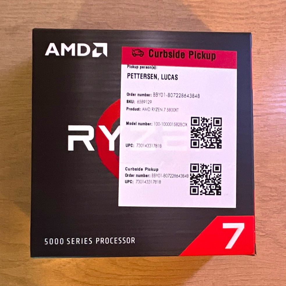 AMD Ryzen 7 5800XT 8-Core Socket AM4 CPU 4.97GHz 3200MHz MPN 100-100001582BOX