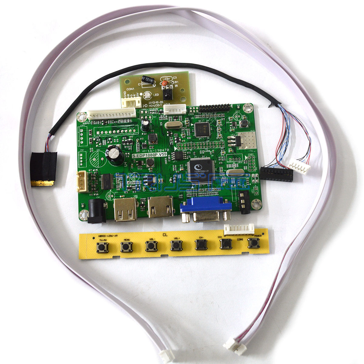 EDP Controller Board HDMI VGA LED For LP156WHB(TP)(A1) LP156WHB(TP)C1) 1366X768
