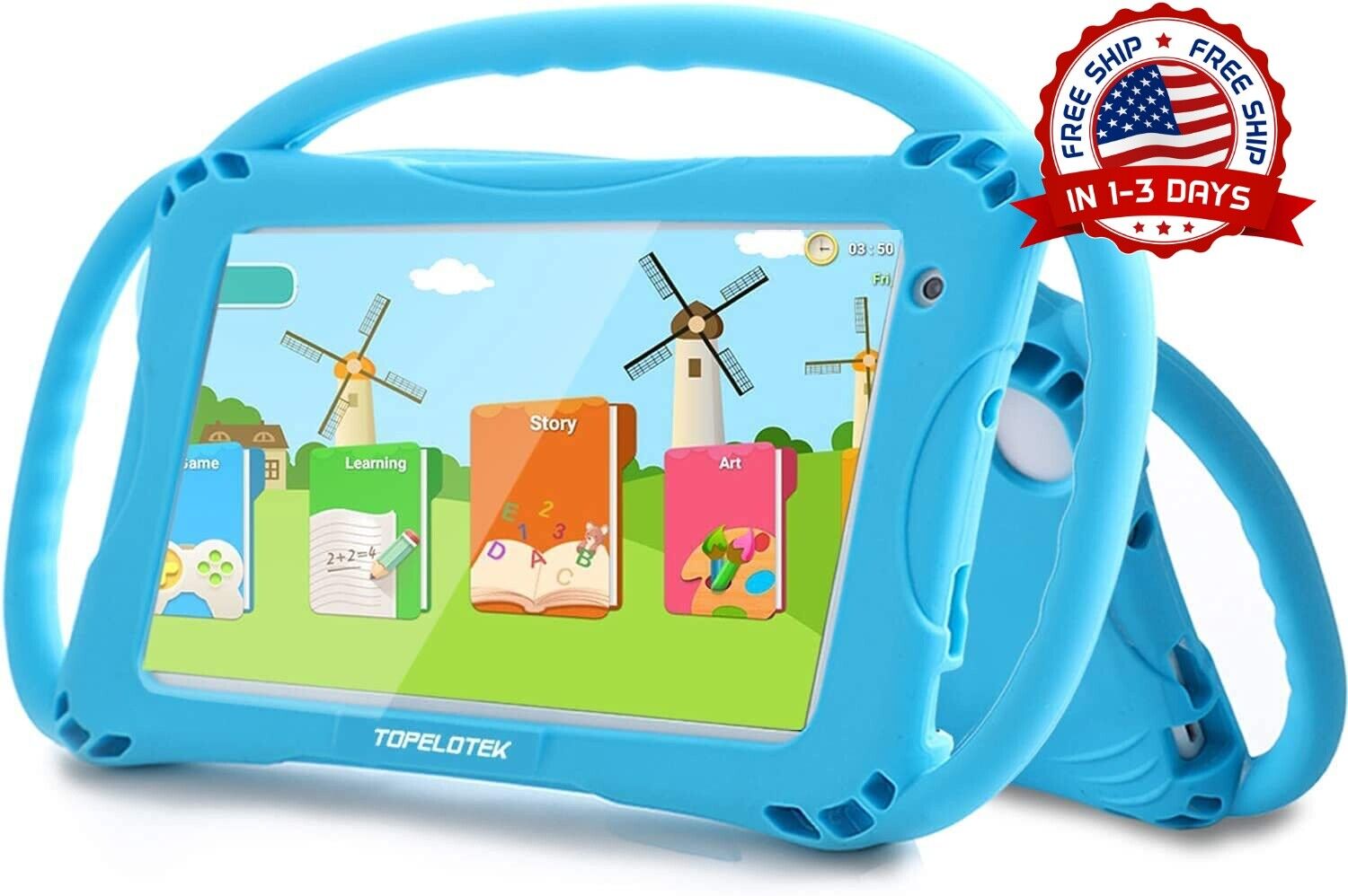 Tabletas Baratas Para Niños Azul HD Tablet For Kids Android Para Chicos NUEVO