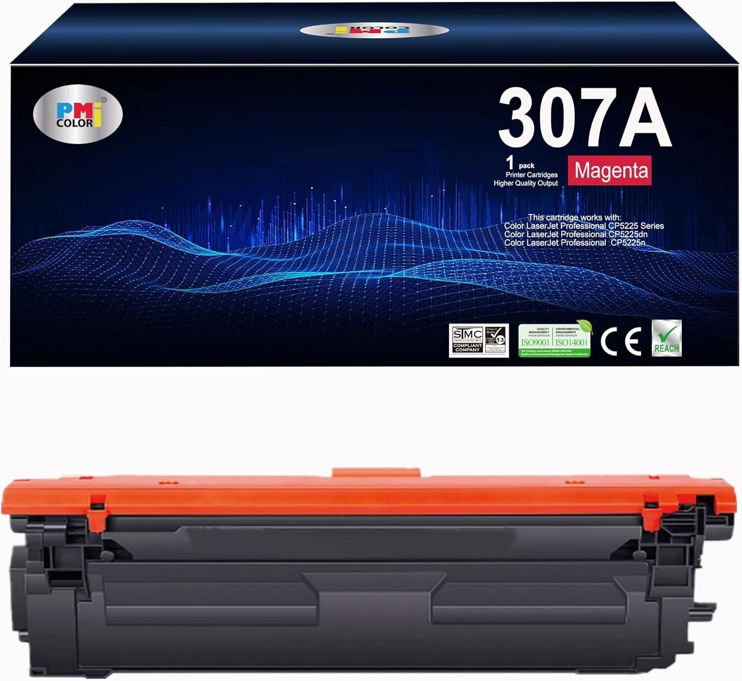 307A Magenta Toner Cartridge Replacement for Color Professional CP5225 Series CP