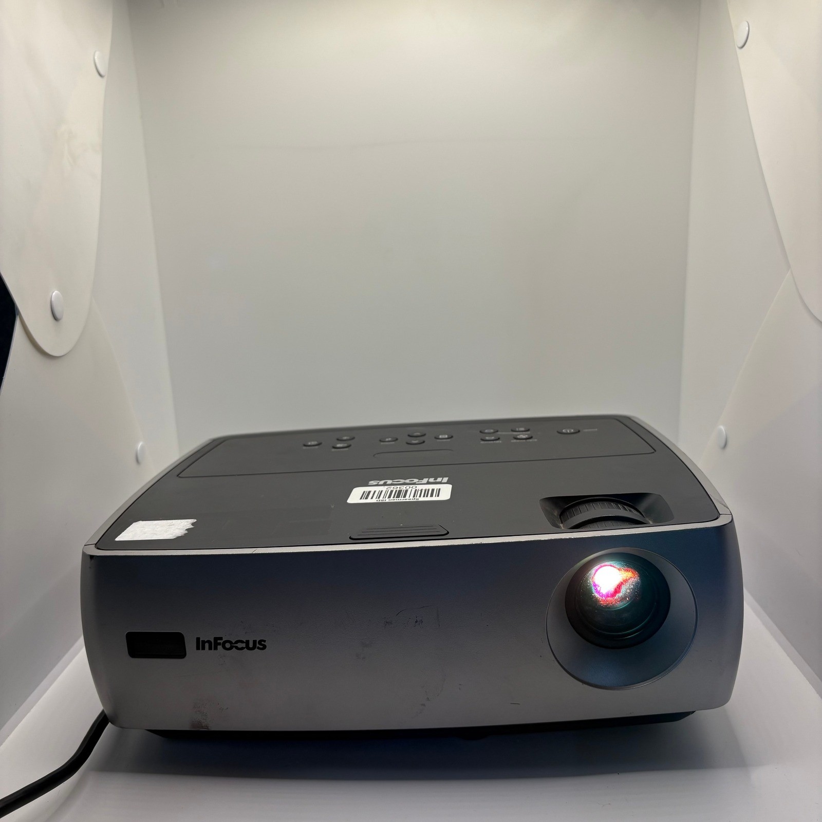 InFocus IN24+ W240 DLP Projector Tested Working 427 Lamp Hrs Home Theater