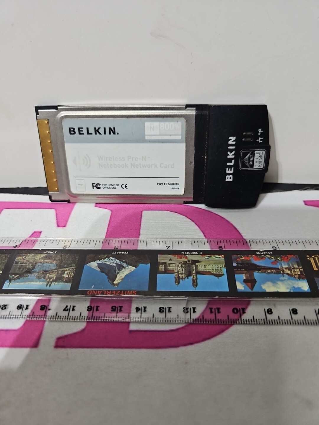 Belkin F5D8010 Wireless Pre-N Notebook Network Card