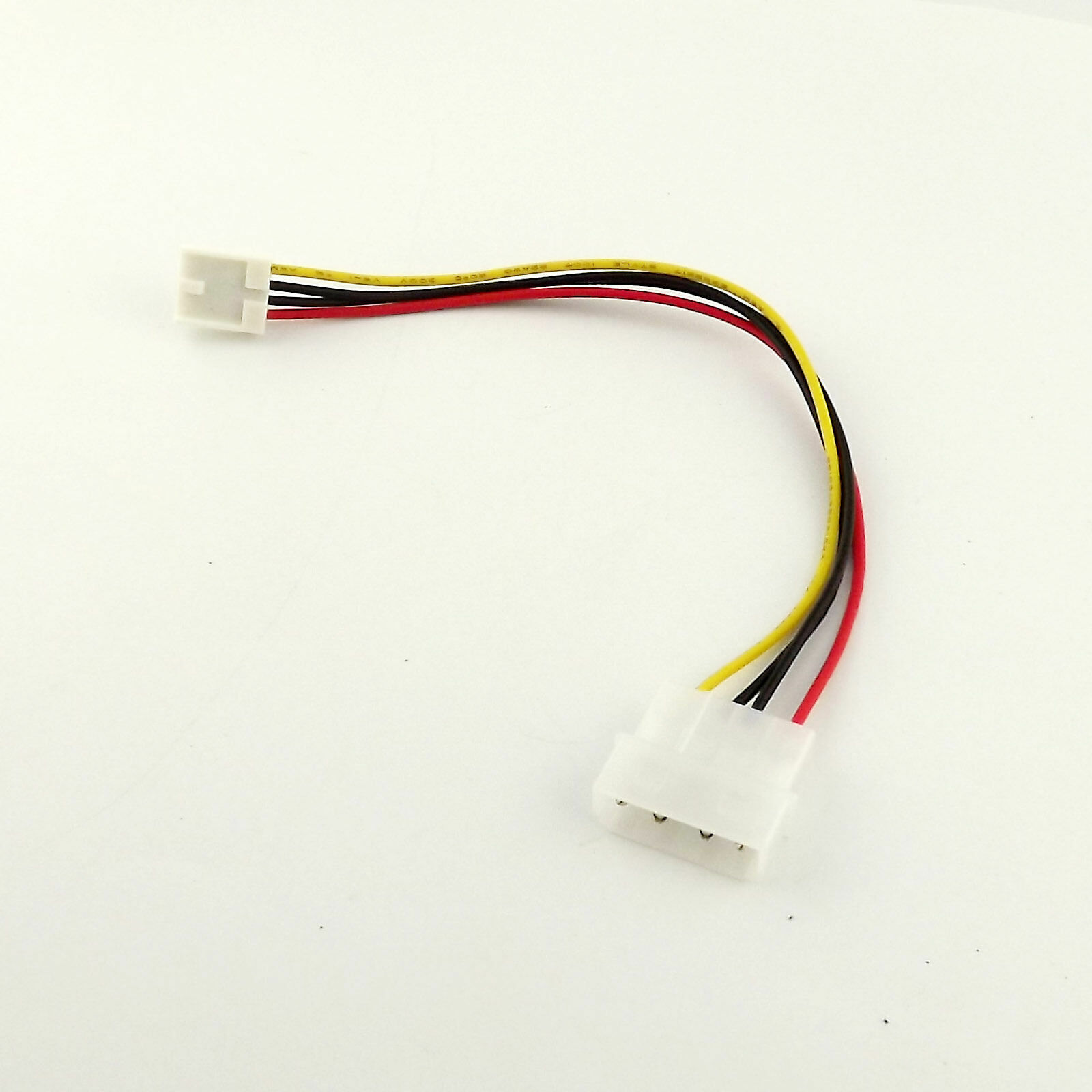 10x 4-Pin Male Molex to Floppy Drive 4-Pin Power Supply Adapter Cable Cord 20cm