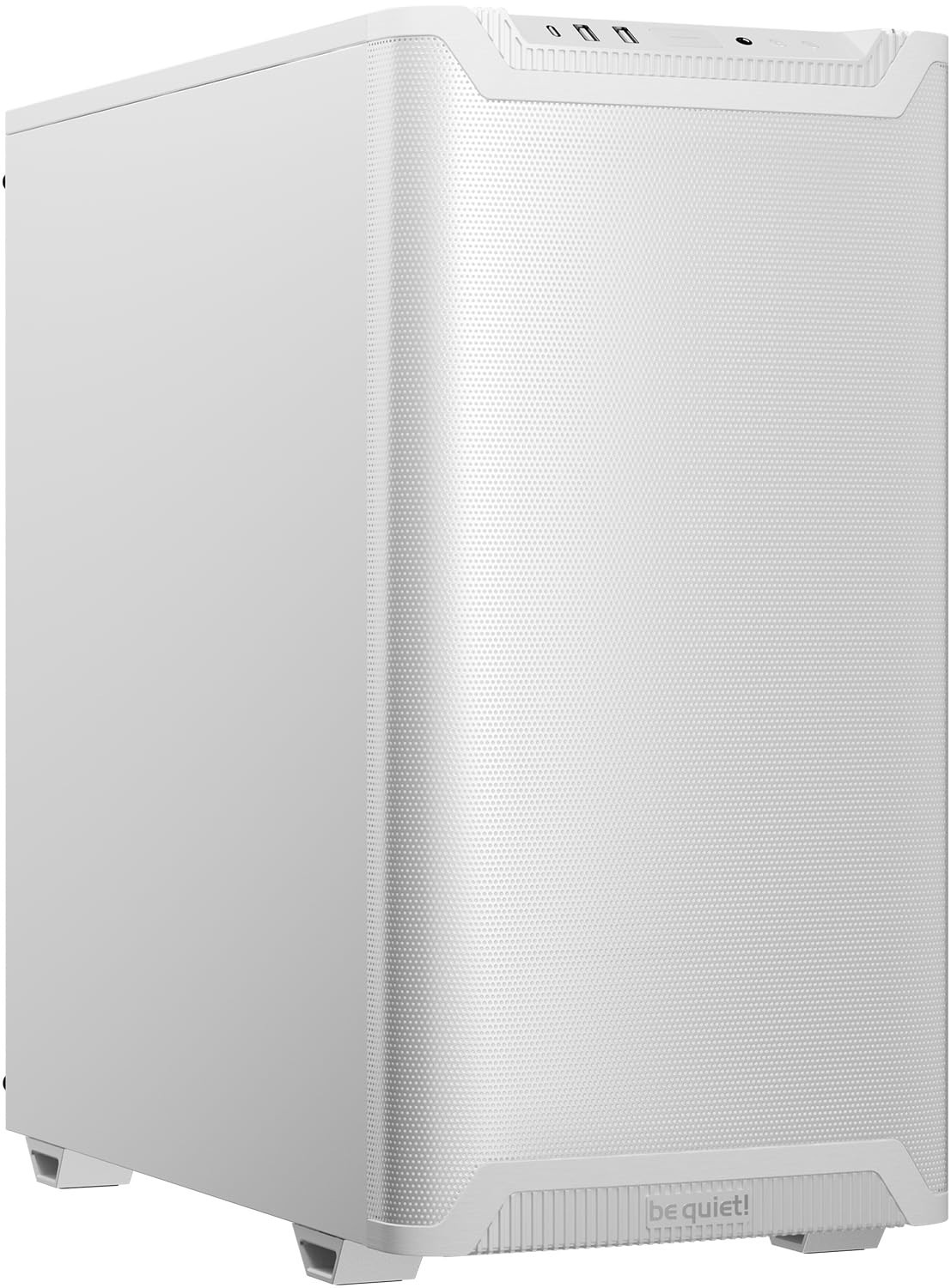 Pure Base 501 Airflow White ATX Midi Tower Case for Gaming PC - High Airflow Des