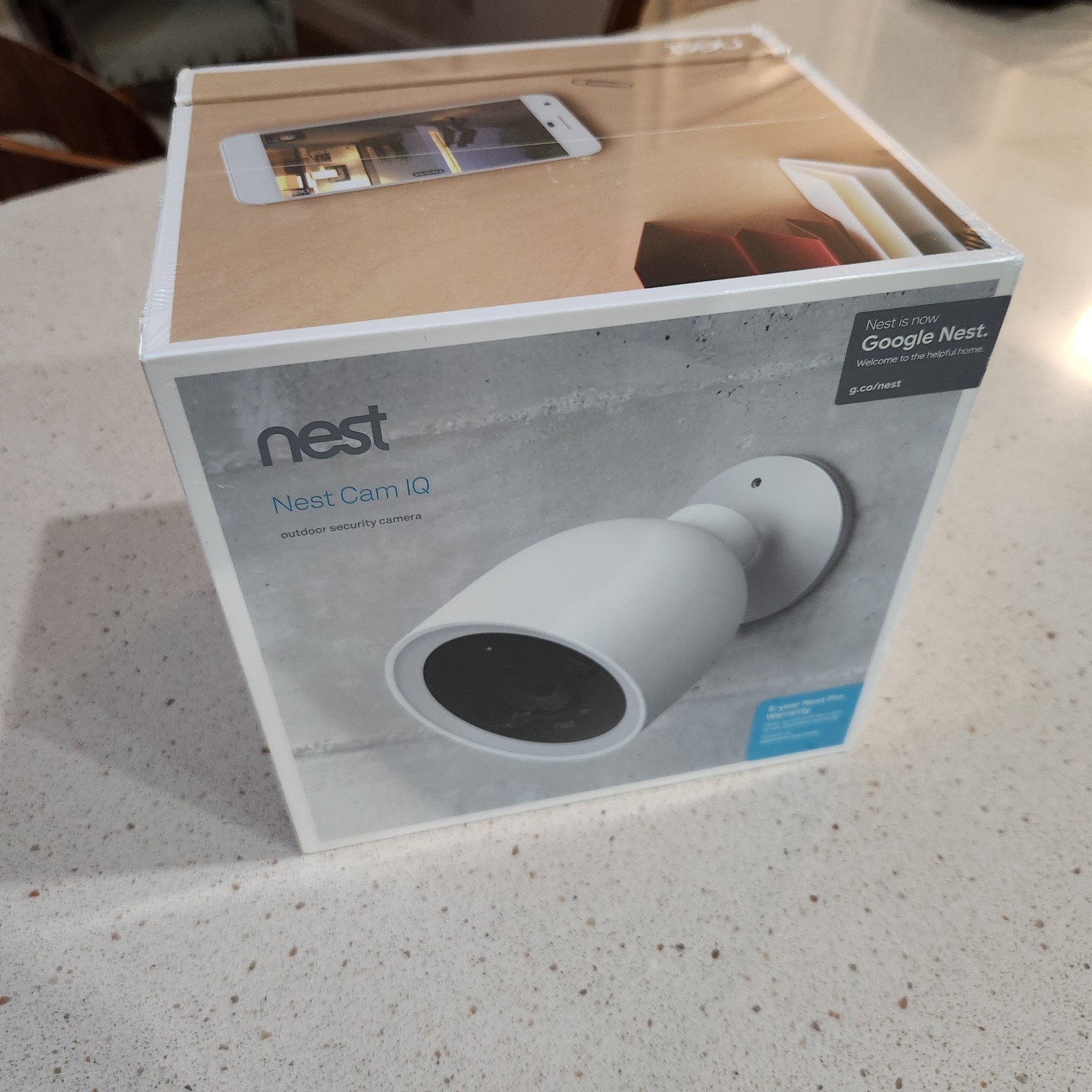 NEST Cam IQ Outdoor Smart Security Camera Model NC4100US - Sealed NEW