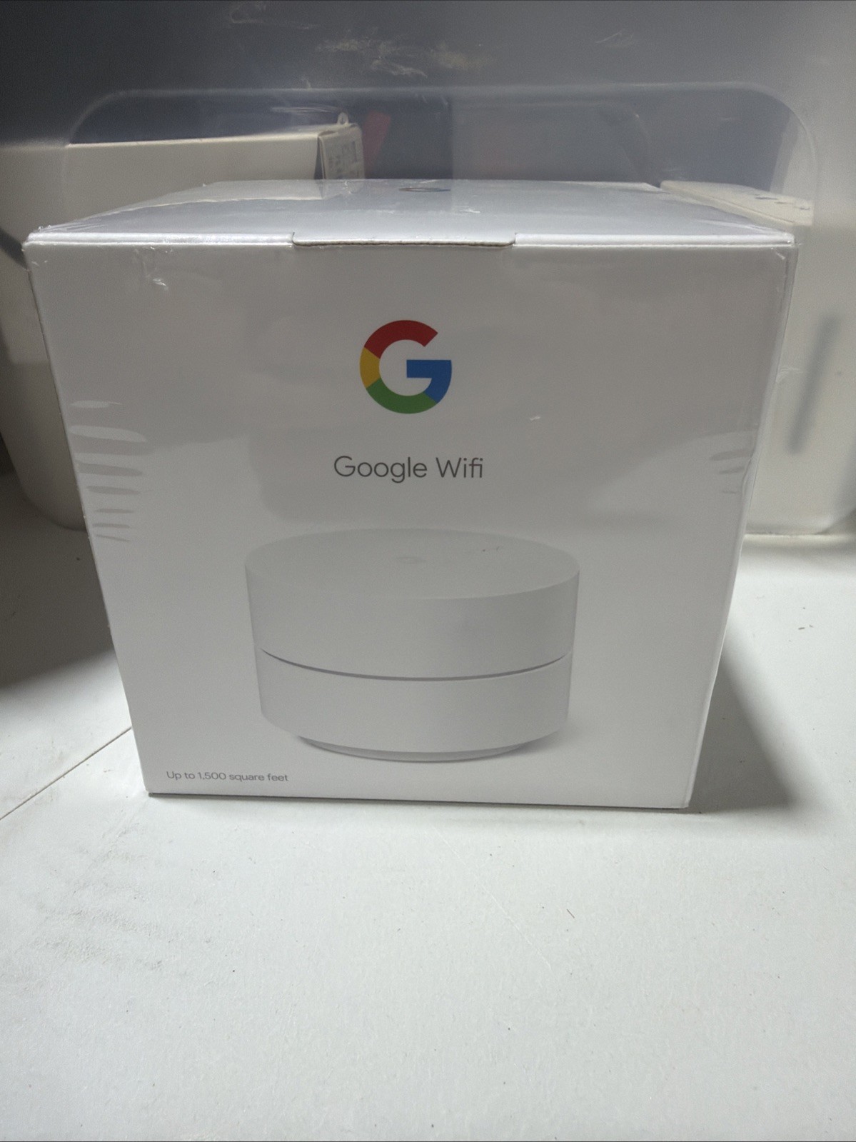 New-Sealed-Google WiFi Point-Snow-AC1200 WiFi Point-GA02430-US-Free Shipping
