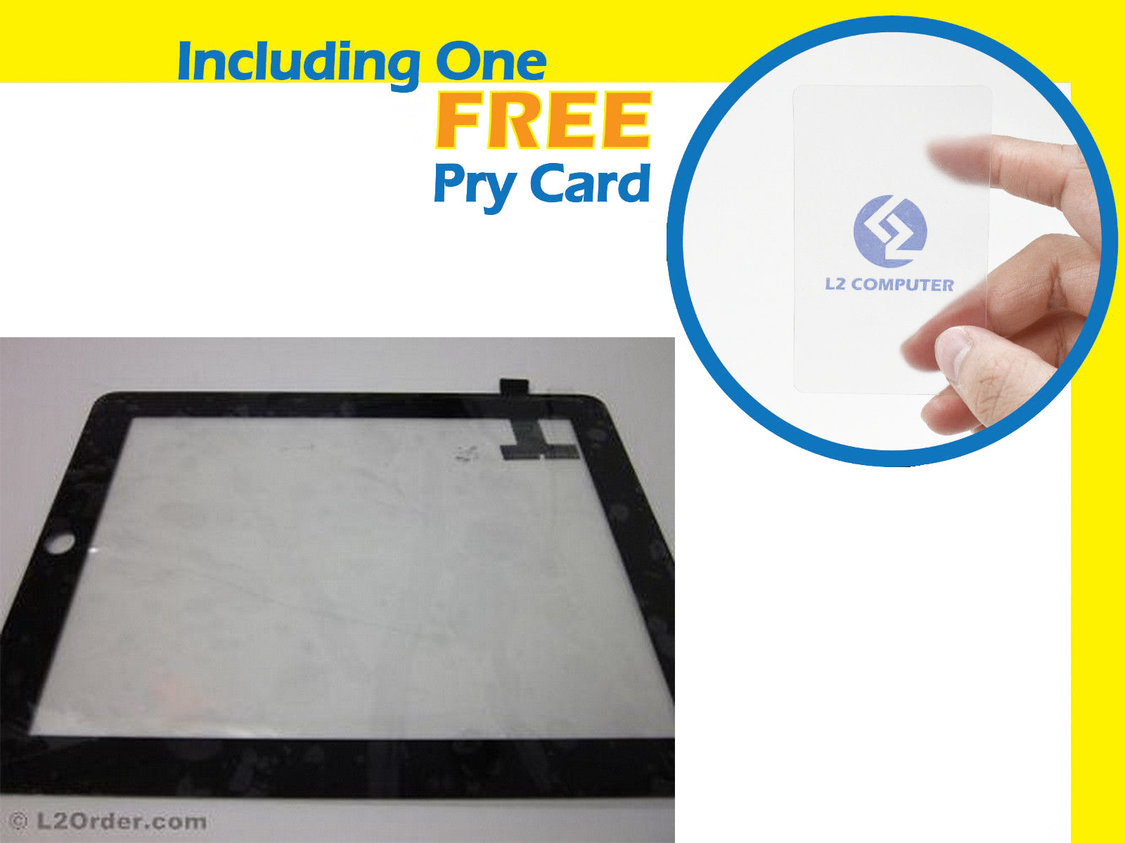 NEW Touch Screen Digitizer Glass Replacement No Home Button for iPad1 3G Wifi