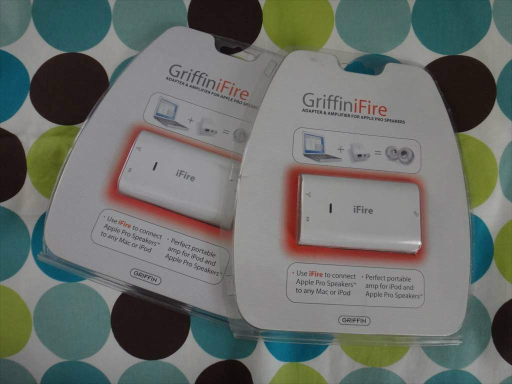 Griffin iFire FireWire 400 Adapter for Apple Pro Speakers NEW SEALED RARE Mac