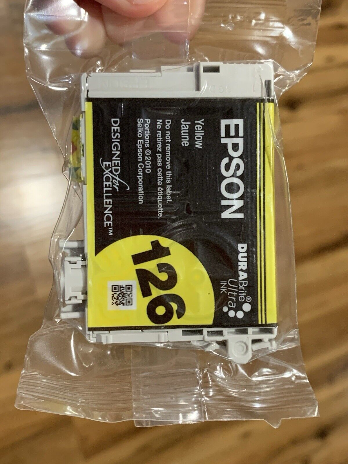 EPSON 126 DURABrite Ink Cartridge - High Capacity (Yellow)