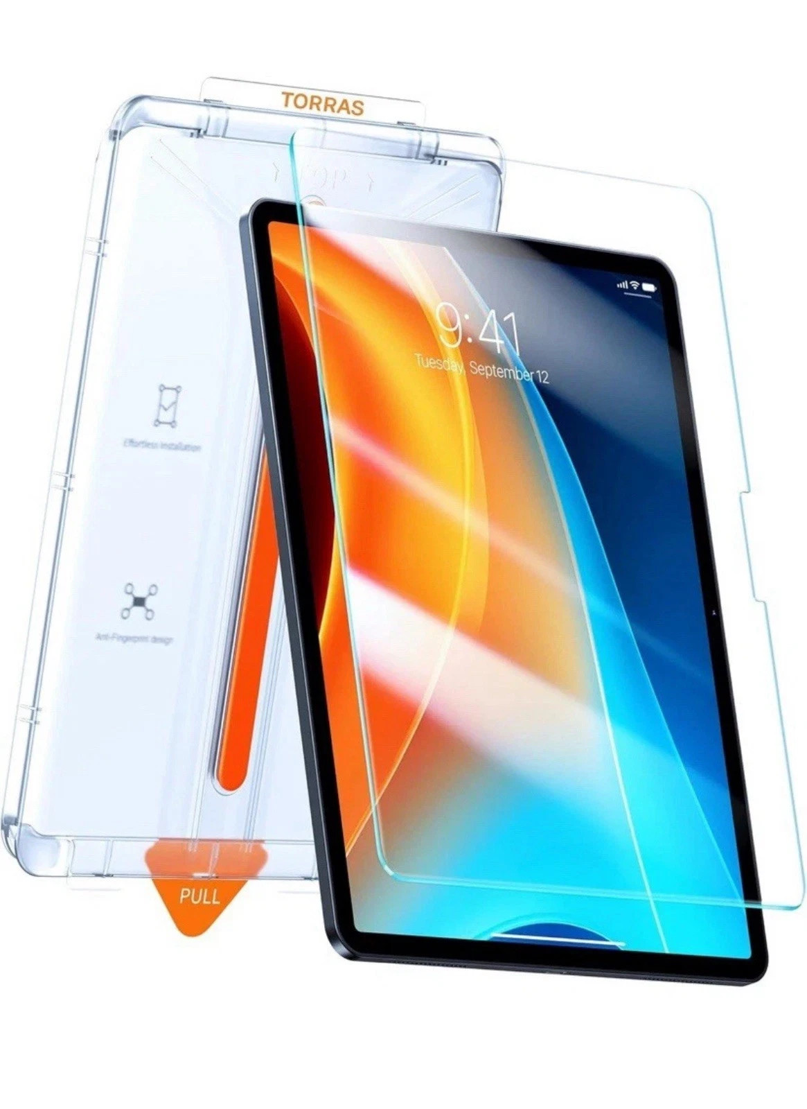 TORRAS Diamond Shield Tempered Glass Screen Protector for iPad Air 11" 2024