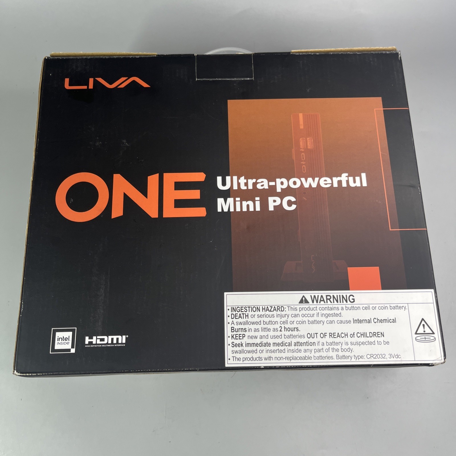 95-662-QC3008 EliteGroup LIVA One H610 Mini PC Barebone LGA 1700 PCI Express