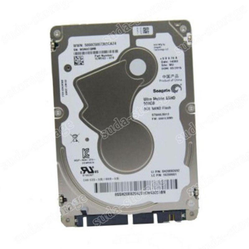 1PCS New Seagate 500GB ST500LX012 Ultra Mobile SSHD 8GB NAND Flash 2.5" SATA HD