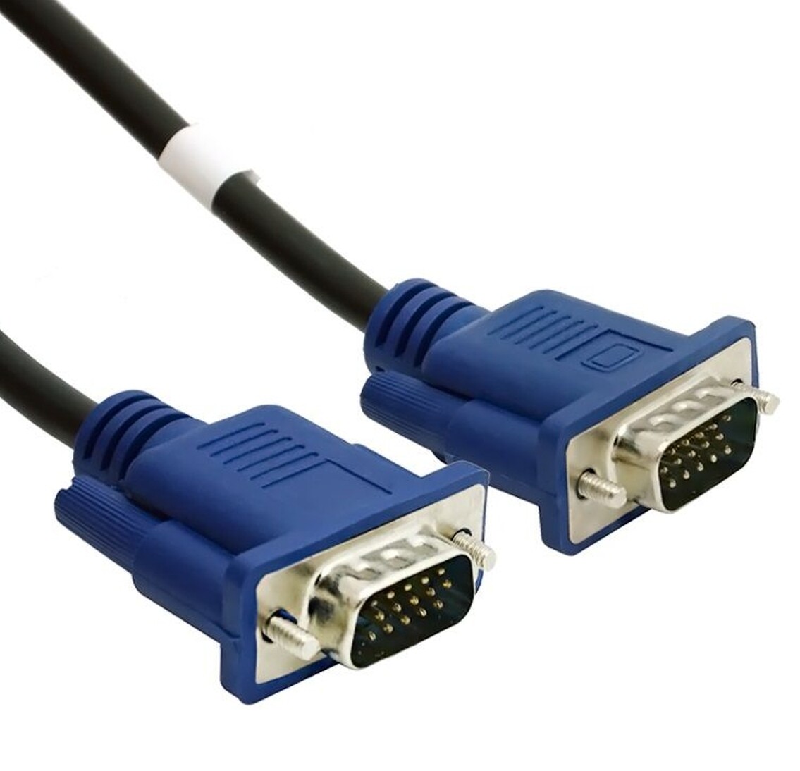 50' ft VIDEO CABLE Male to Male 15 Pin VGA super SVGA LED LCD monitor video M M