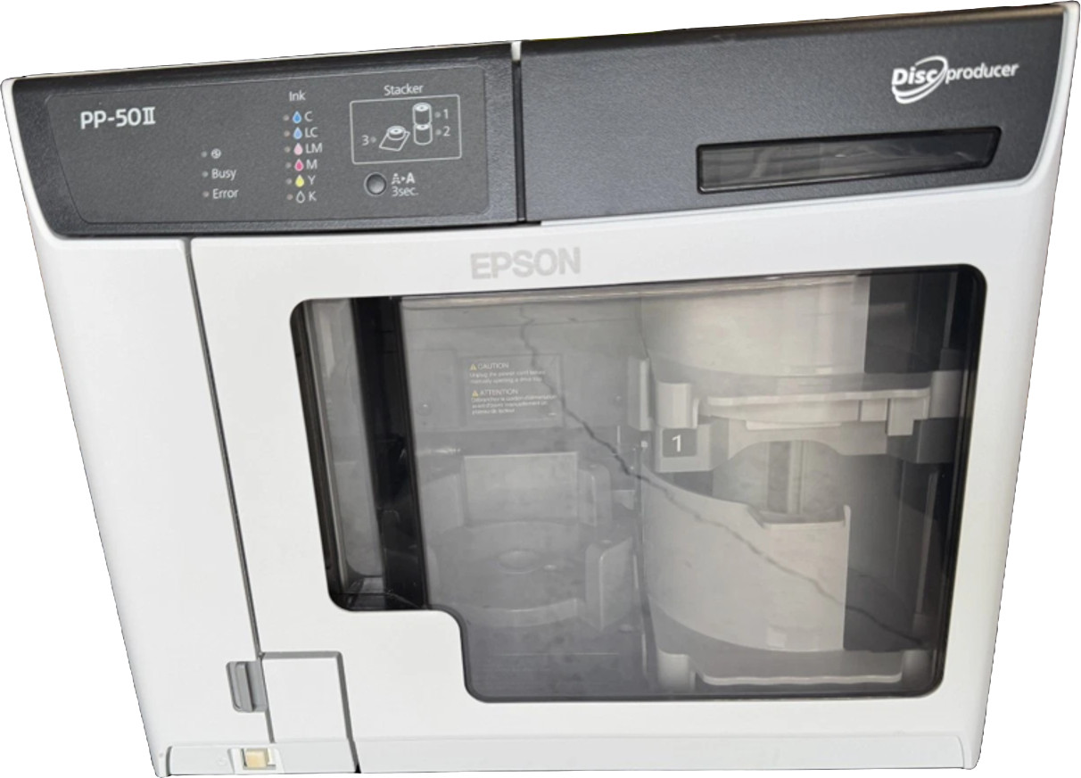 Epson PP-50II N133A Disc Producer CD DVD BLU-RAY Disc (BH)