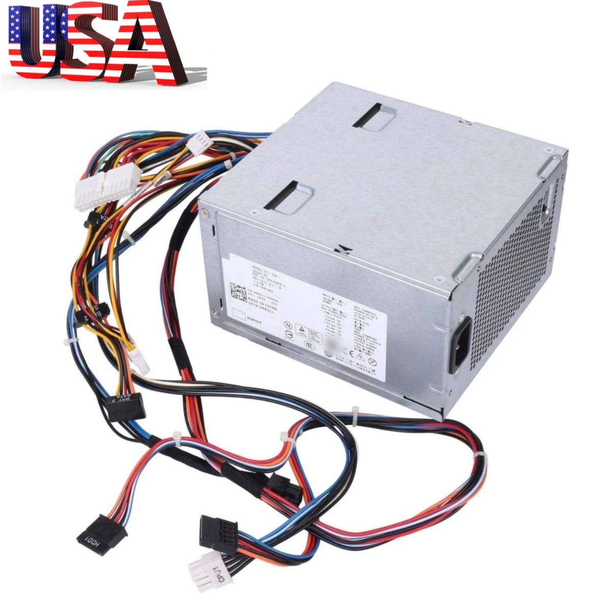 Power Supply Cables D525AF-00 525W For Dell Precision T3500 D525A001L H525AF-00