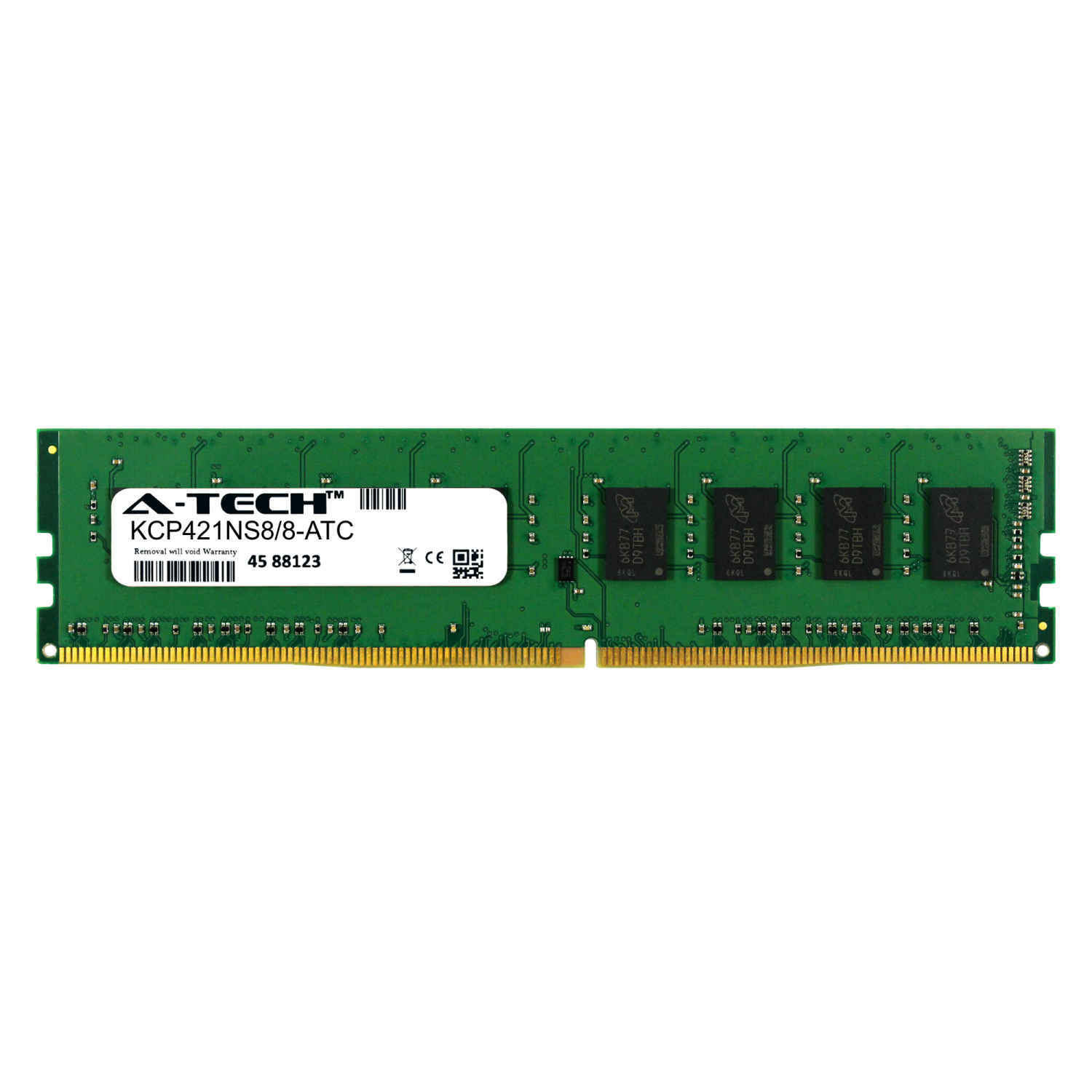 8GB DDR4 PC4-17000 DIMM Replacement for Kingston KCP421NS8/8 Desktop Memory RAM