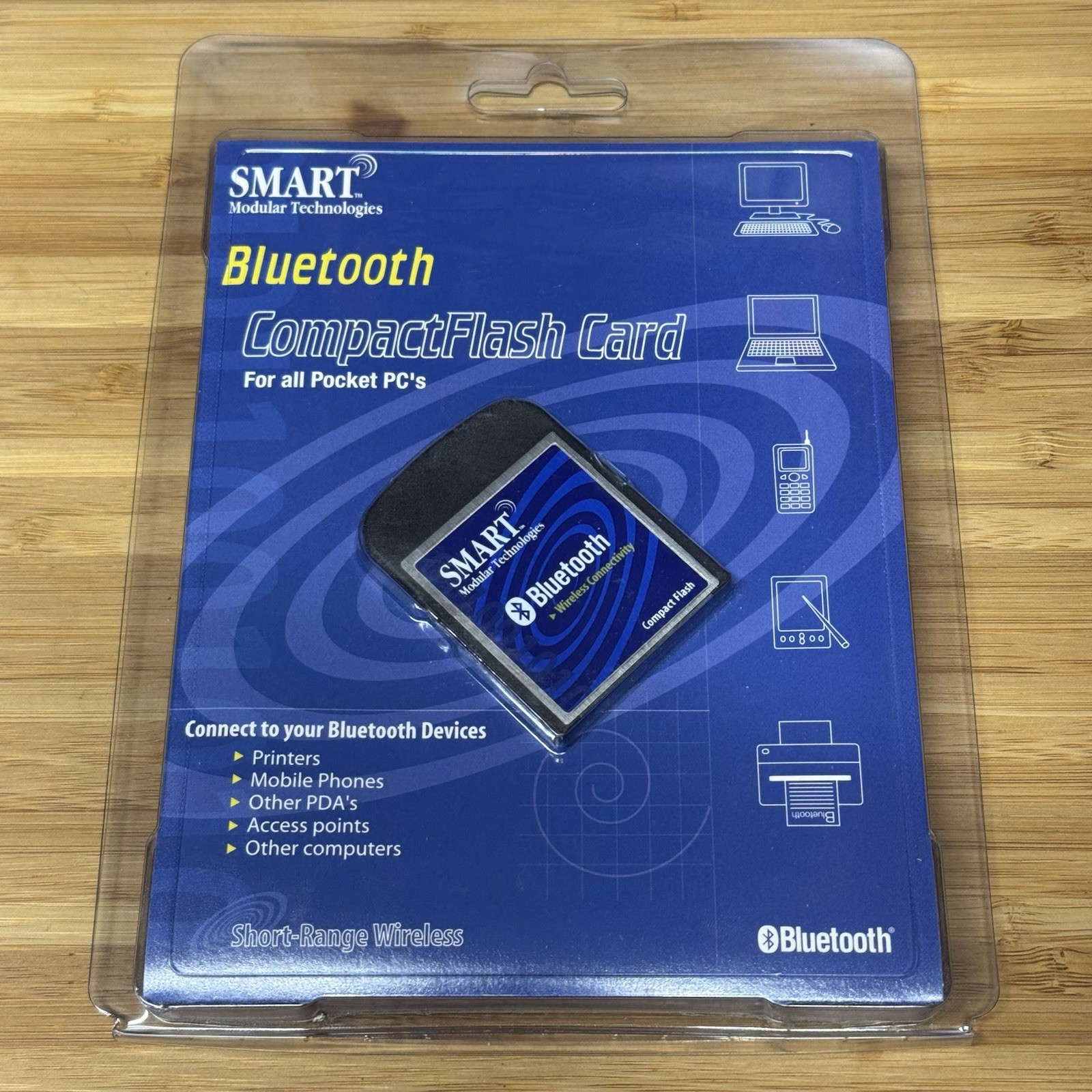 SMART Bluetooth CompactFlash Card Pocket PC PDA CF Wireless Adapter NEW