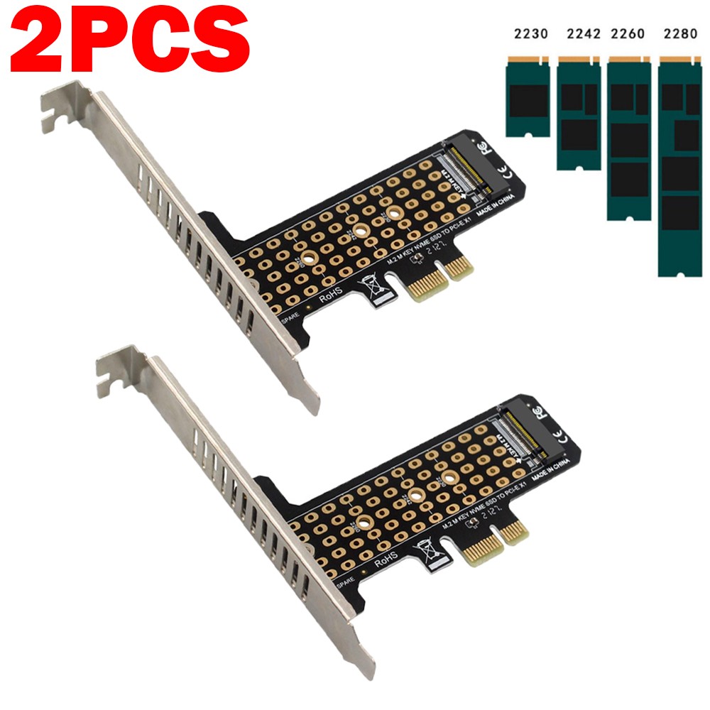 2X PH41-X1 M.2NVME SSD To Pciex1 Transfer Expansion Card Expansion for Pcie4.0