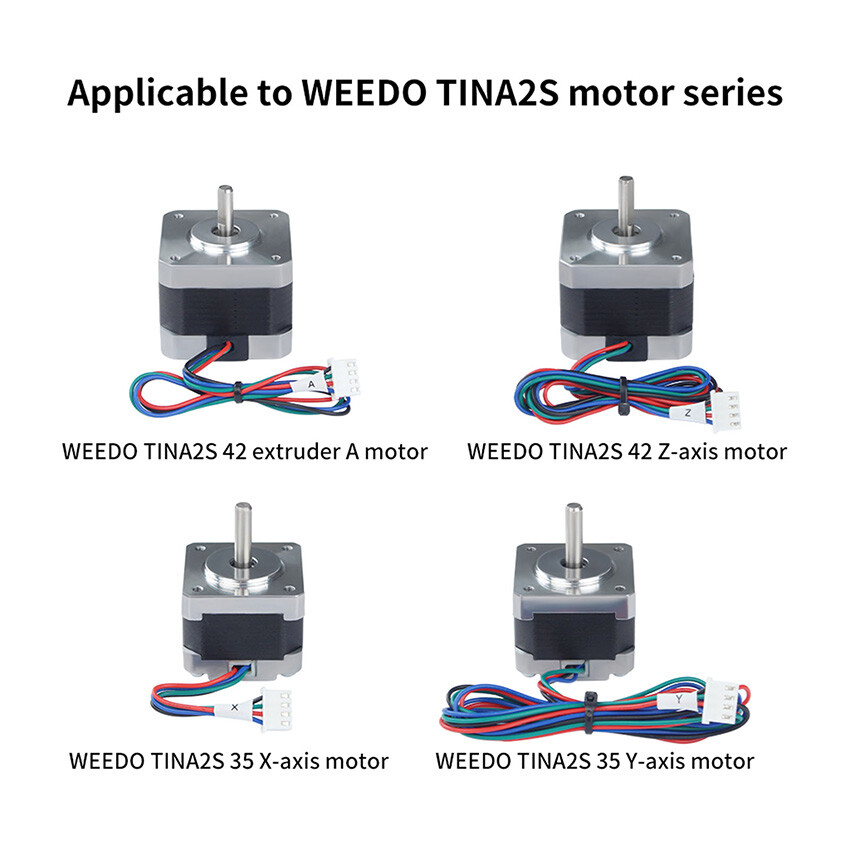 Stepping Motor Extruder/Y-axis/X-axis/Z-axis Motor for WEEDO TINA2S 3D Printer