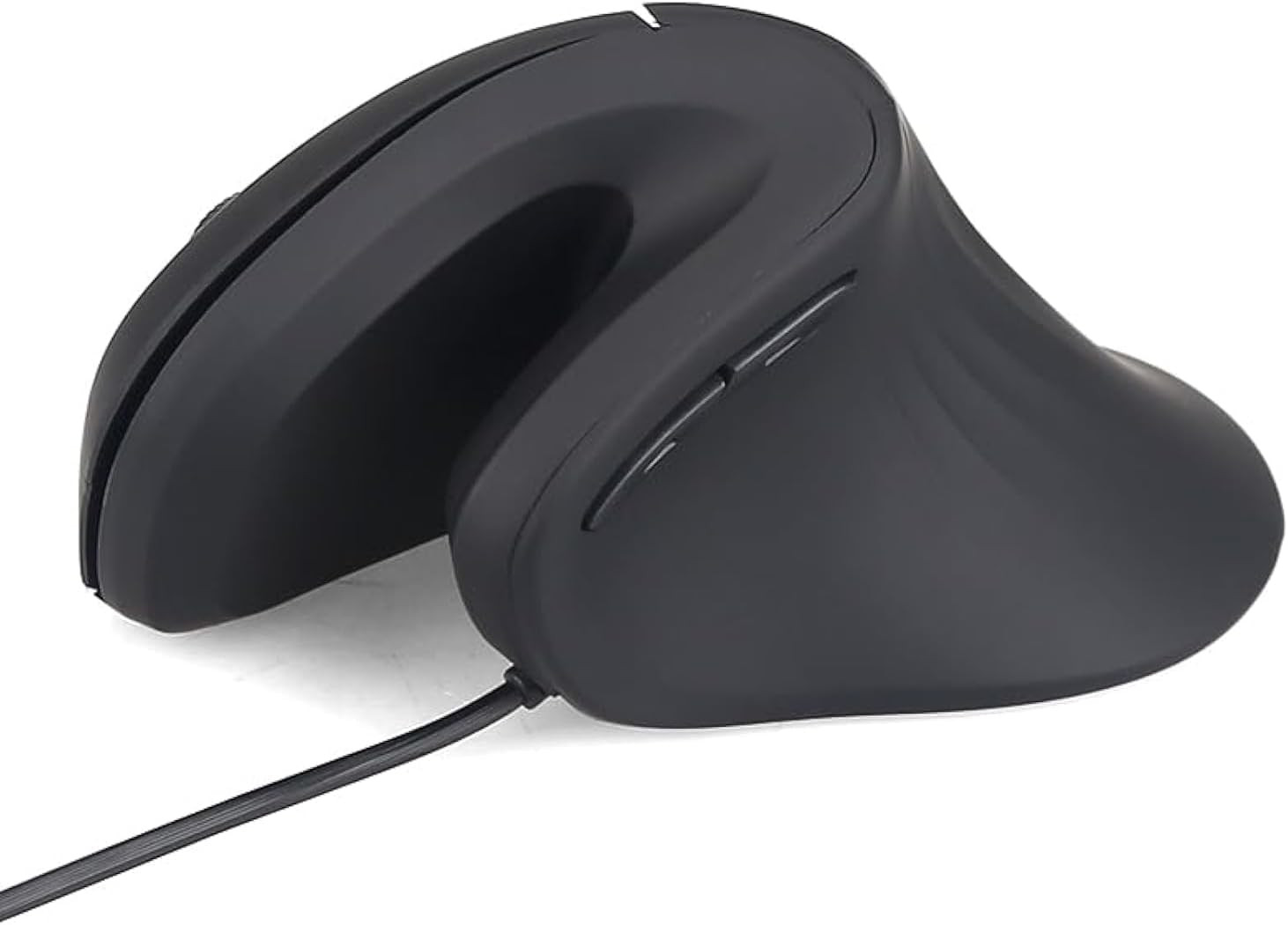 HXMJ- Ergonomic Vertical Mouse Wired,Usb Corded Optical Mice,Silent Click,Right