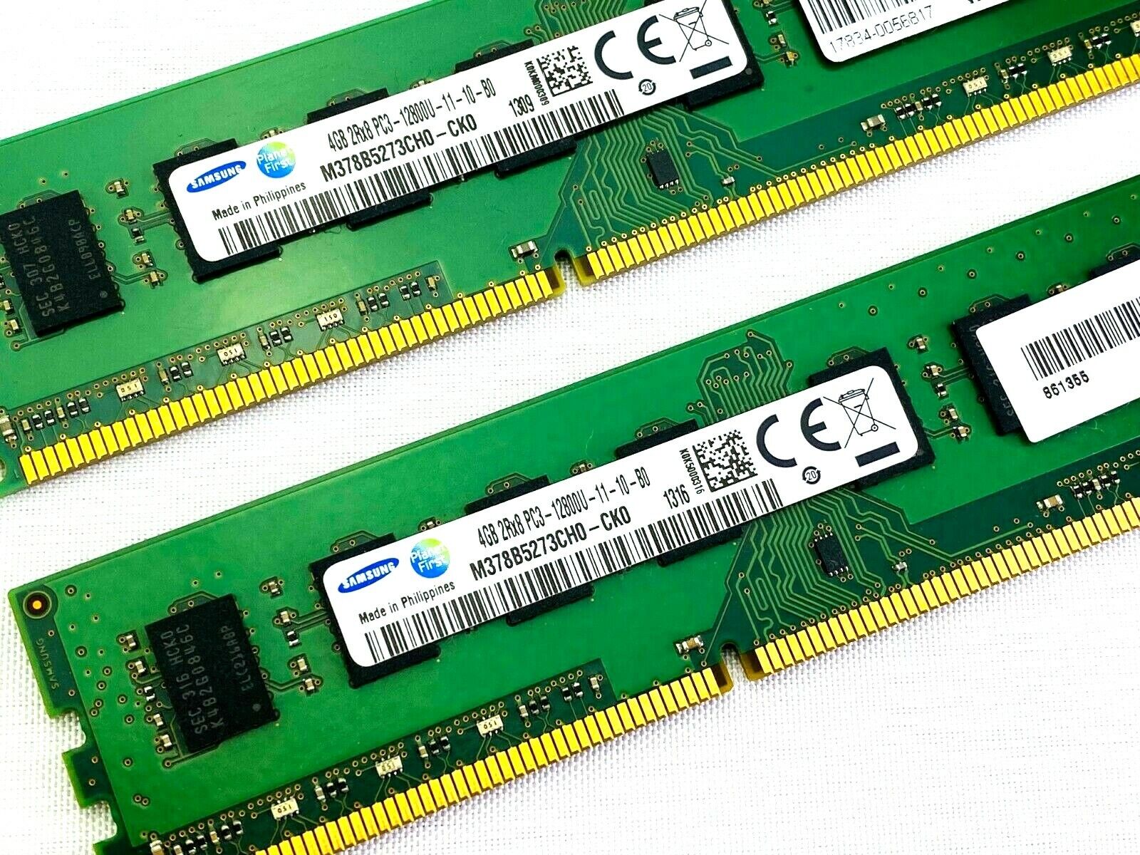 8GB 2X4GB DDR3 PC3-12800U Desktop Computer RAM Memory for Dell HP Lenovo ASUS