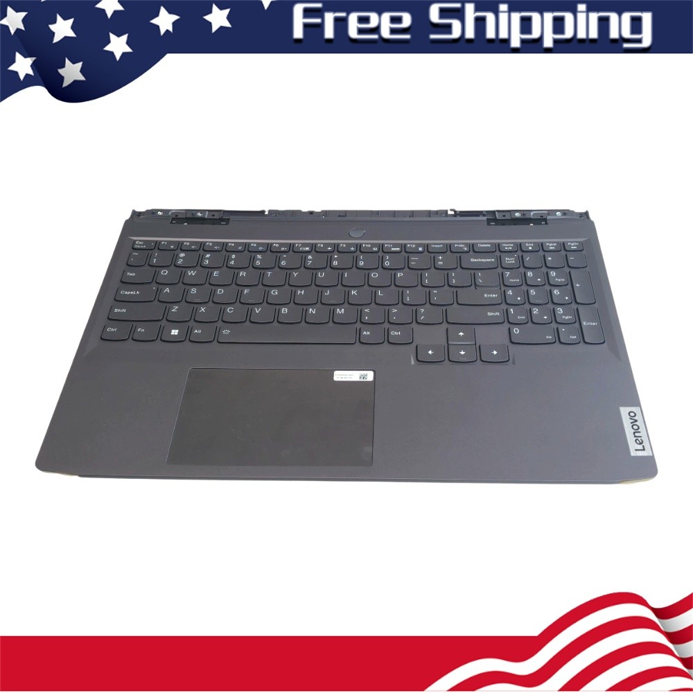 Palmrest Keyboard White Backlit For Lenovo LOQ 15APH8 15IRH8 Touchpad 5CB1L49781