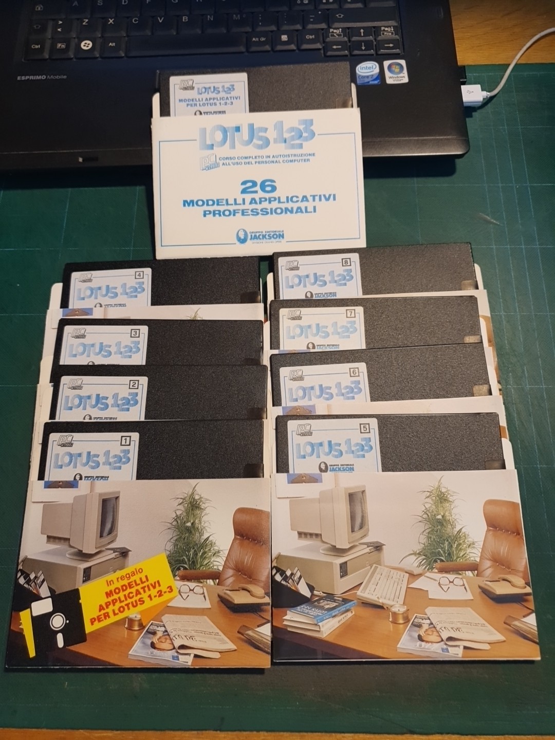 PC MASTER LOTUS 1 2 3:9 FLOPPY DISK SIZE JACKSON EDITORIAL - NO COMMODORE Lot