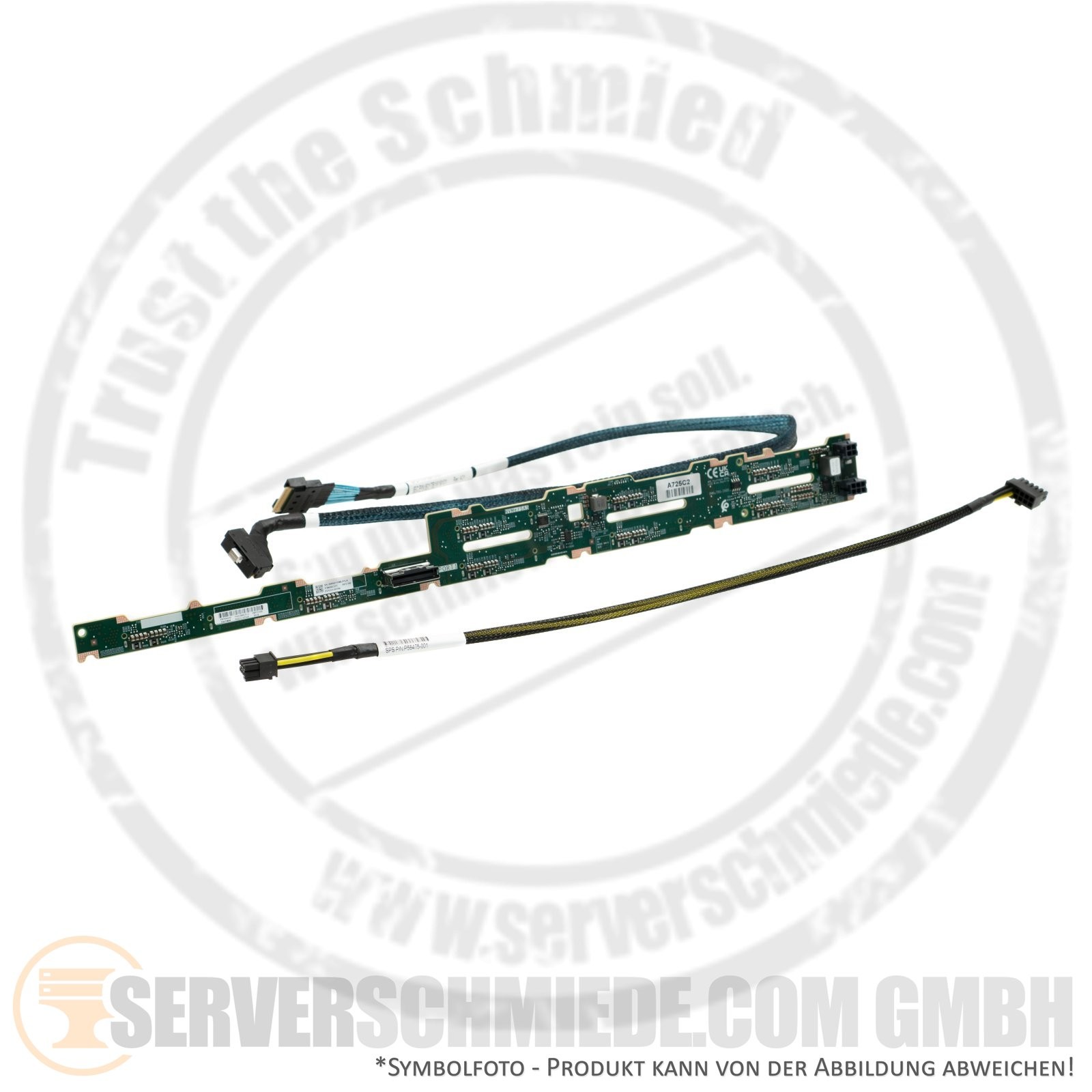 HP 8x 2.5" SFF U.3 NVMe SAS x1 Tri-Mode Drive Kit DL360 Gen11 P48895-B21