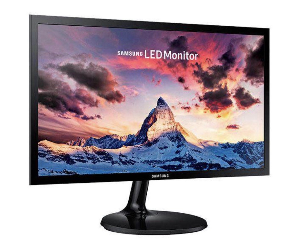 Triple Samsung S22F350FH 22" LED Monitor Set 1080p HDMI VGA 60Hz 5ms Black