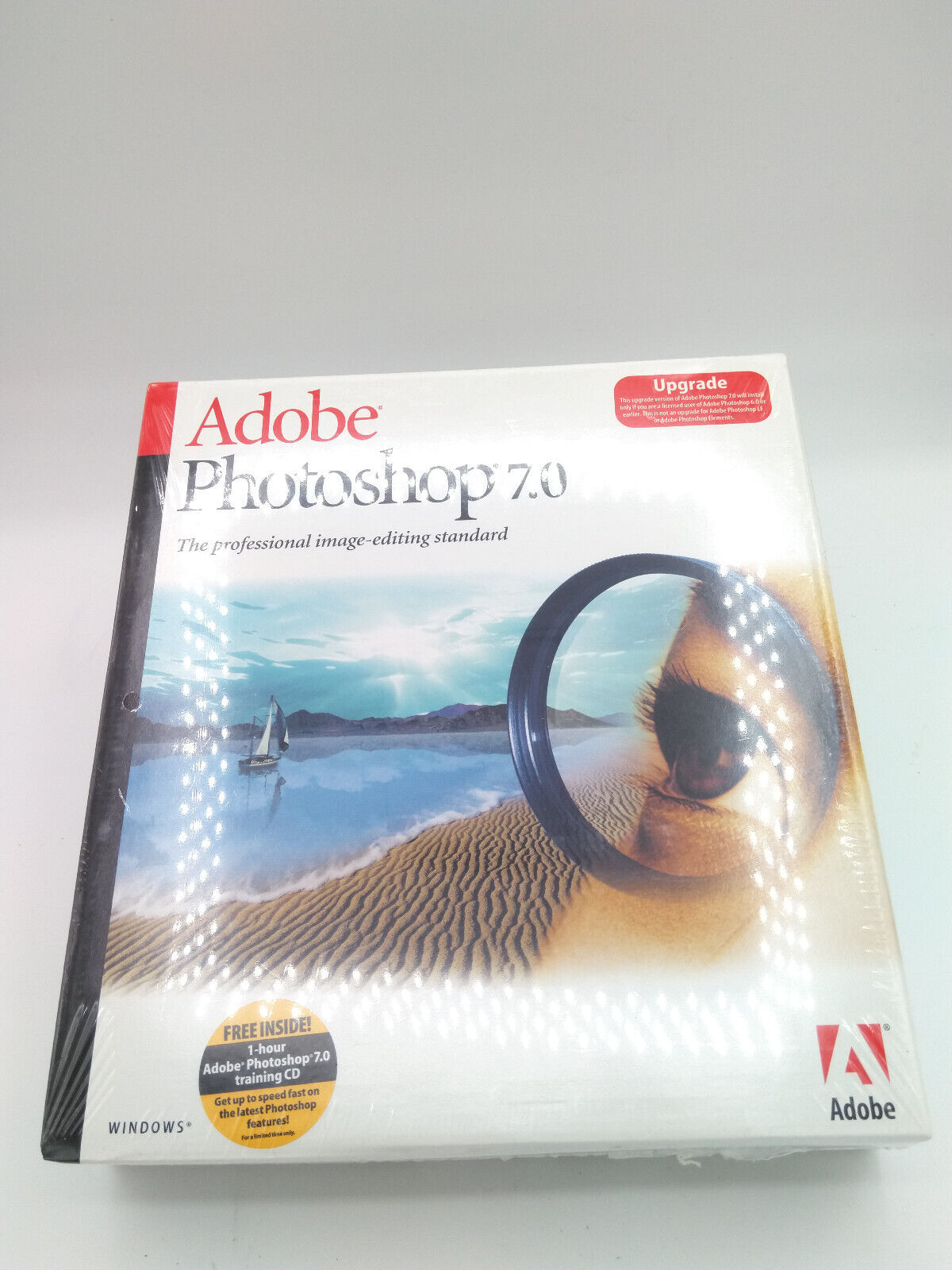 Adobe Photoshop 7.0 (Retail) (1 User/s) - Upgrade for Windows 23101623 BRAND NEW