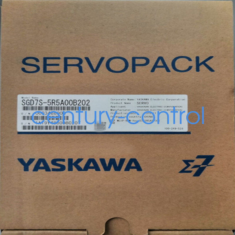 YASKAWA  New Original and Genuine  Servo Drive  SGD7S-5R5A00B202