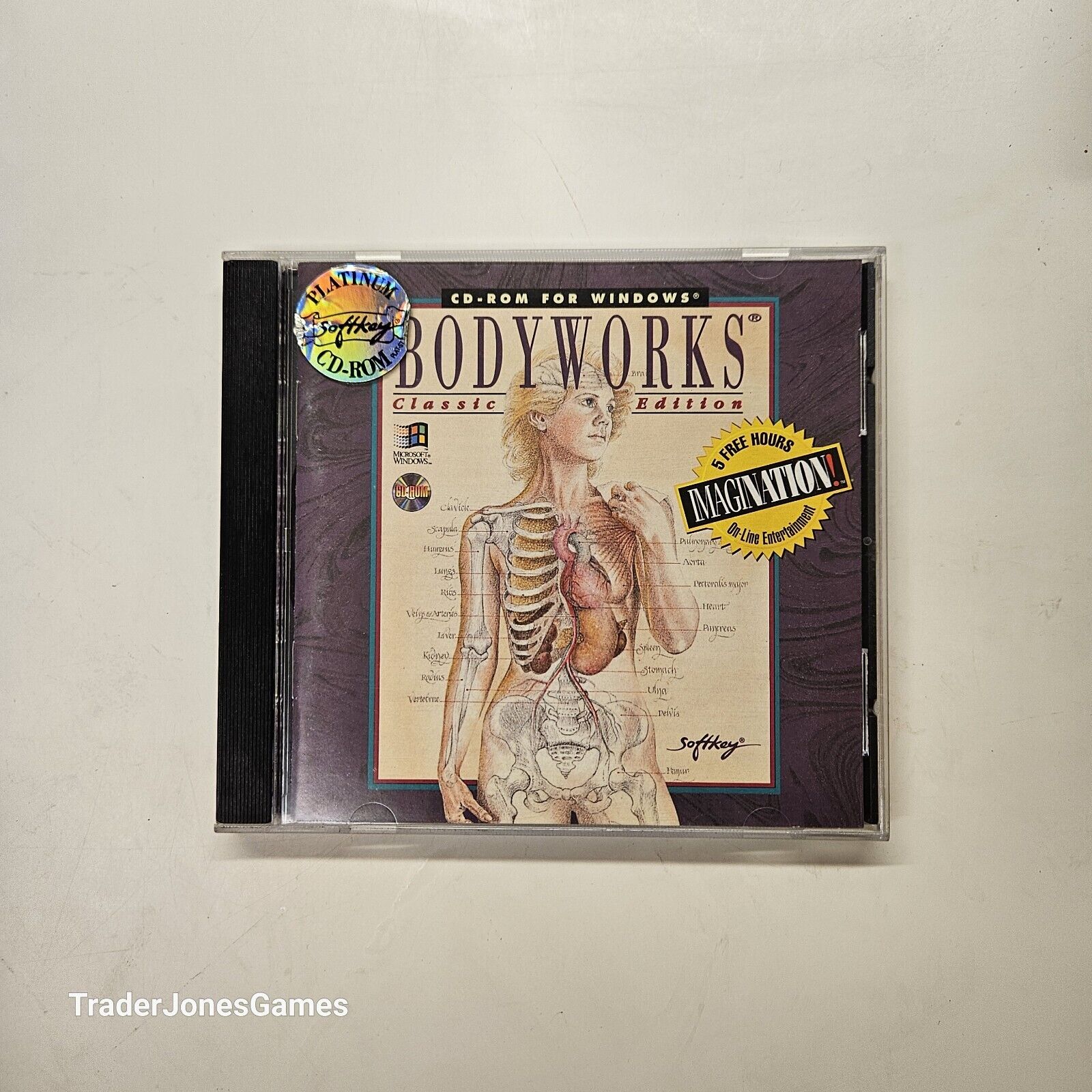 Body Works Classic Edition Human Anatomy (CD-Rom, 1994)