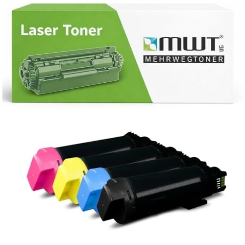 Eurotone 10x Laser Toner Cartridge Compatible with Xerox Multi-Color Reusable