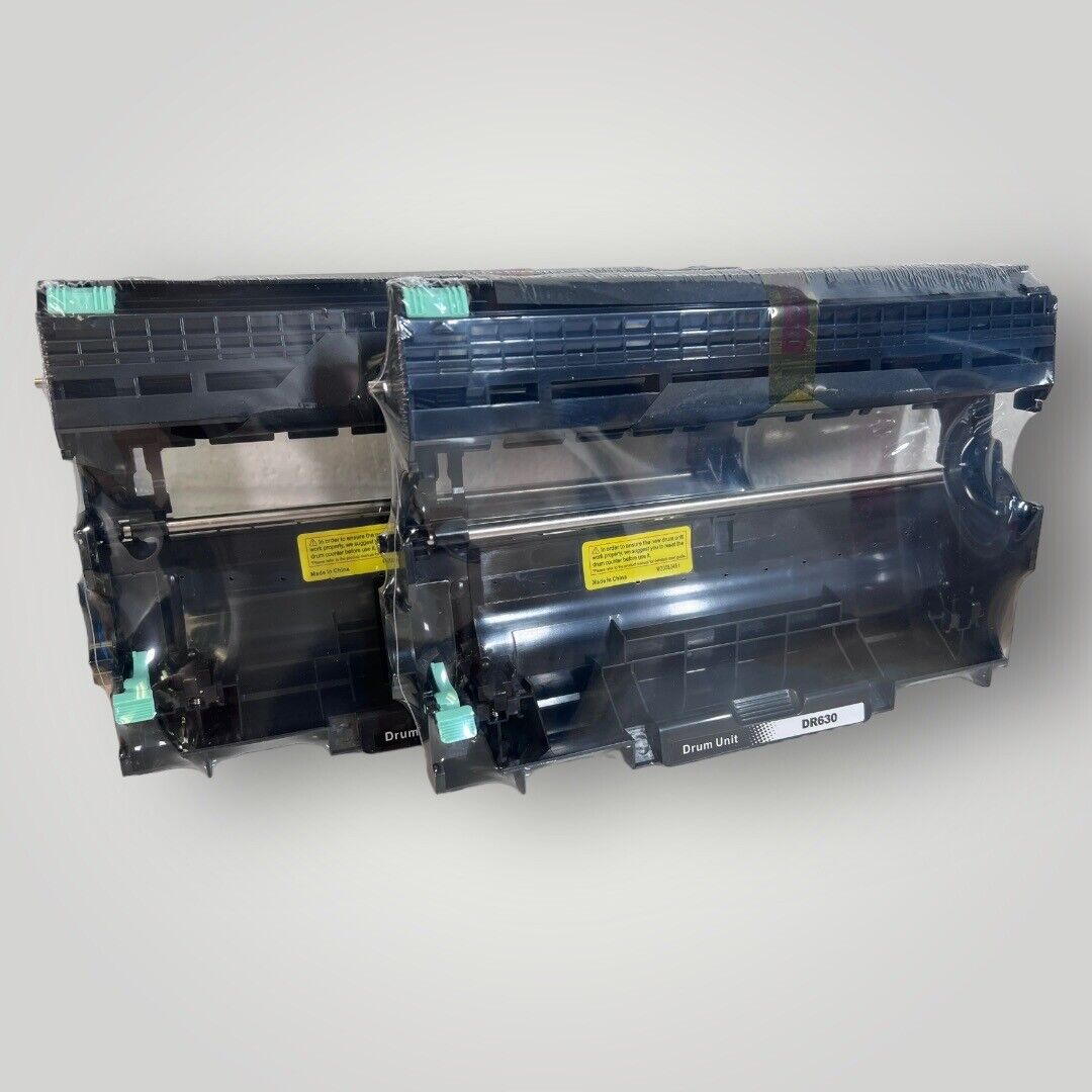 EZINK Premium DR630 Drum Black 2 Units For Brother Printers Open Box Sealed 9/22