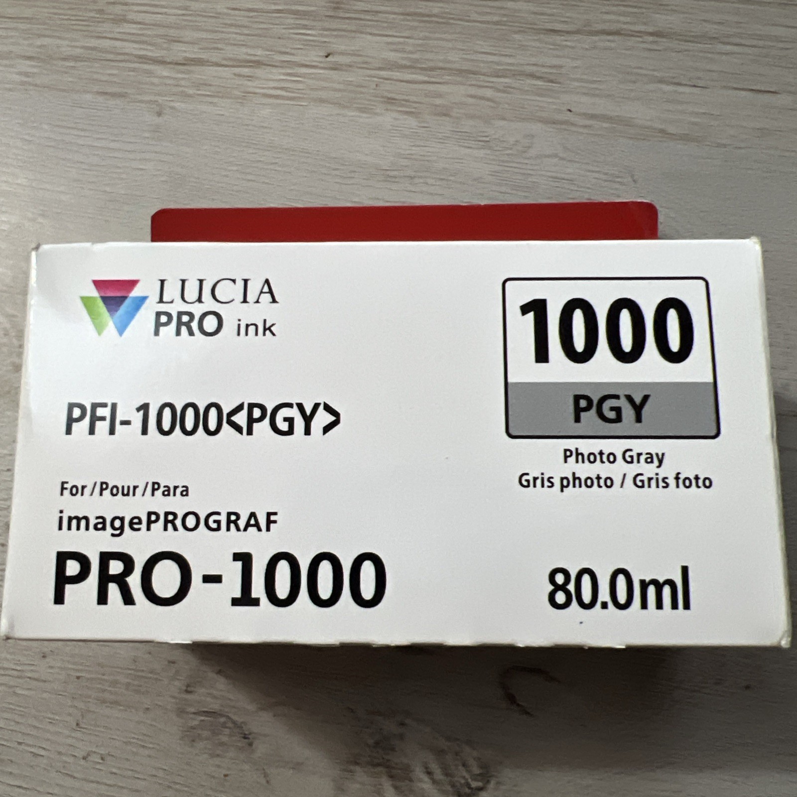 Canon PFI-1000 PGY LUCIA PRO Photo Gray Ink Tank (80ml)