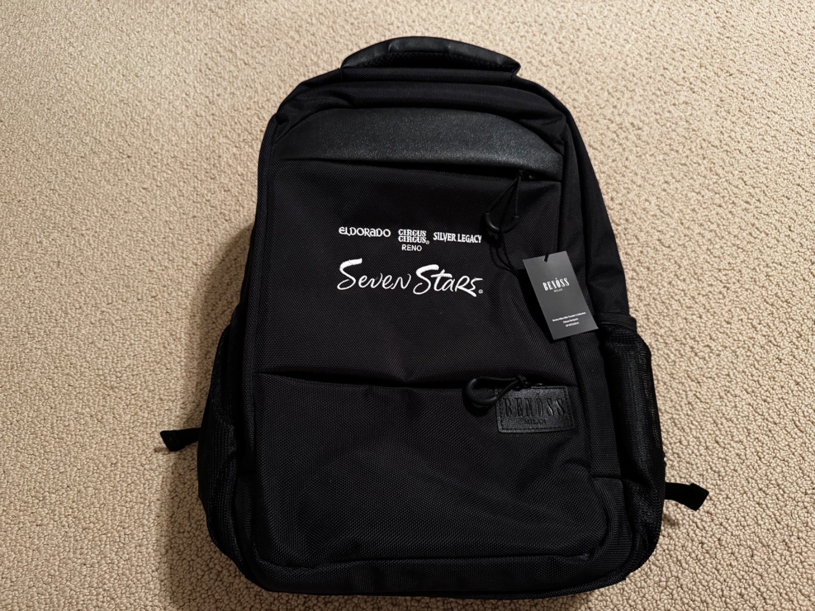 BLACK BACKPACK - NEW