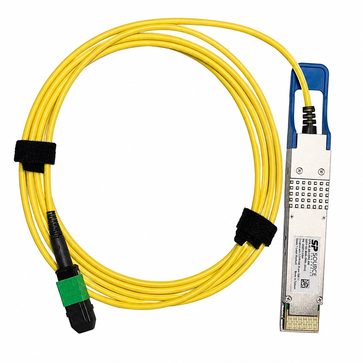 Source Photonics QSFP-DD 400G-DR4 MPO-12 APC Transceiver SFP-DD-P400G-DR4
