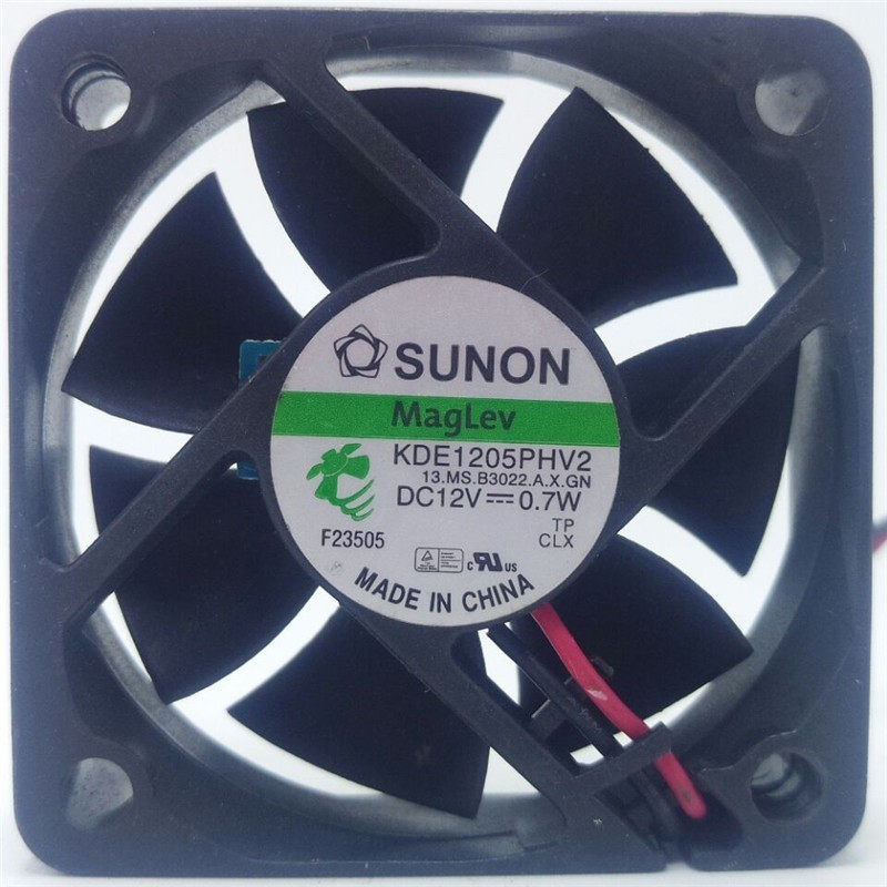 1PCS SUNON 5015 KDE1205PHV2 12V DC 0.7W Ultra-Quiet Cooling Fan