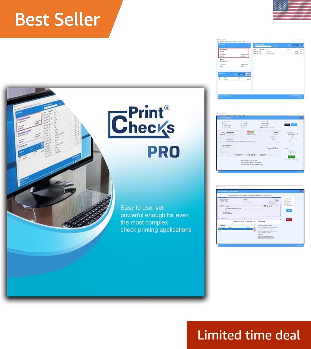 Pro - Check Printing Software for Windows 10/11
