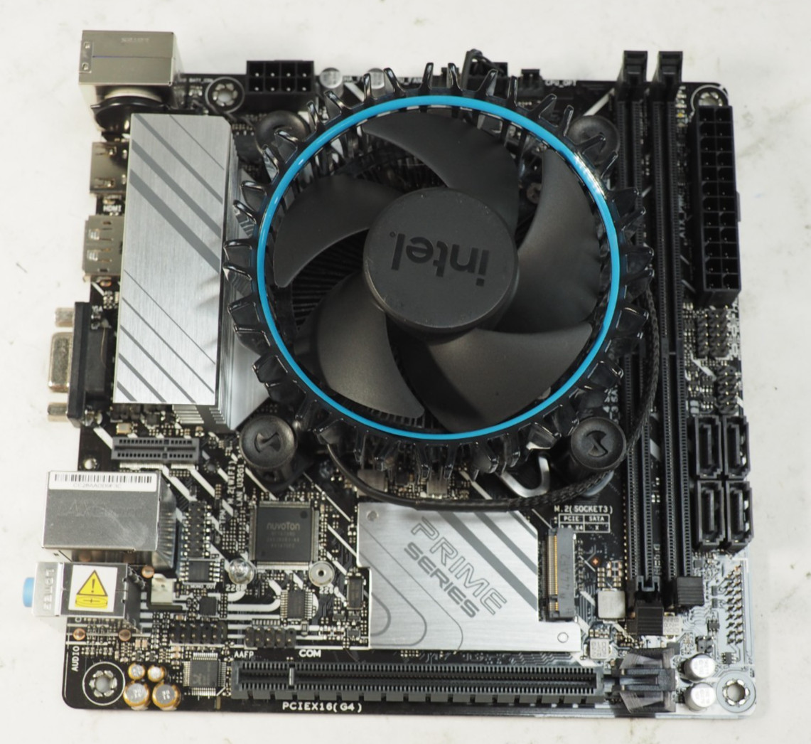 ASUS Prime Series H610I PLUS D4 Mini ITX LGA1700 Mb (No CPU or I/O shield)