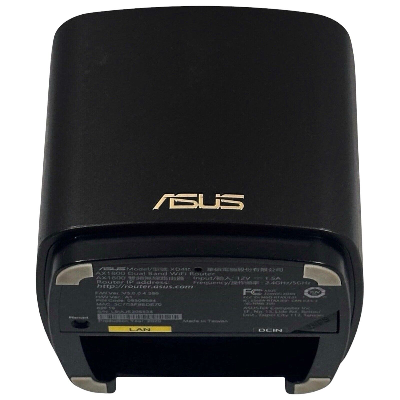 ASUS ZenWiFi AX Mini Mesh WiFi 6 AX1800 XD4R Black (1 UNIT ONLY)